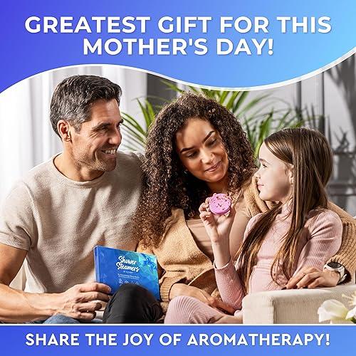 Miniatura 2 de Cleverfy Shower Steamers - Caja de regalo variada de 6 bombas de ducha con aceites esenciales. Regalos de cumpleaños para mujeres y regalos del día