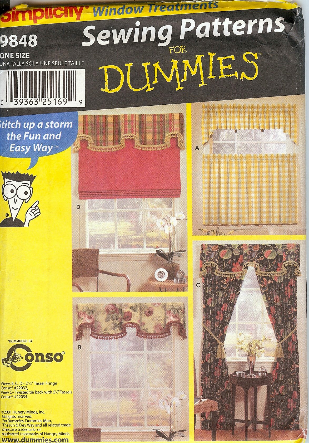 Curtain Patterns For Dummies FREE PATTERNS