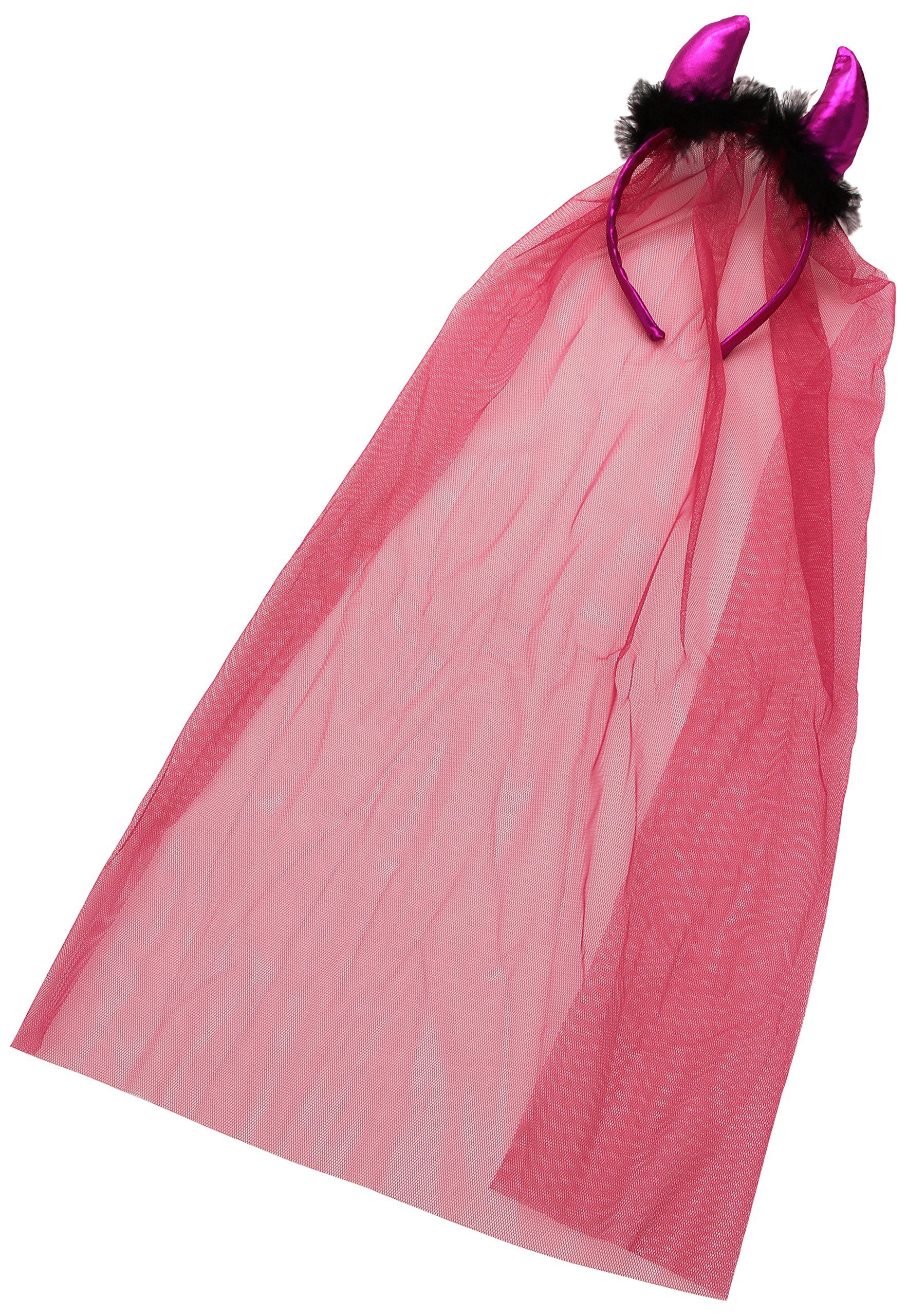 Smiffy's 70's PVC Hip Huggers and Crop Top - Pink, Size 10-14