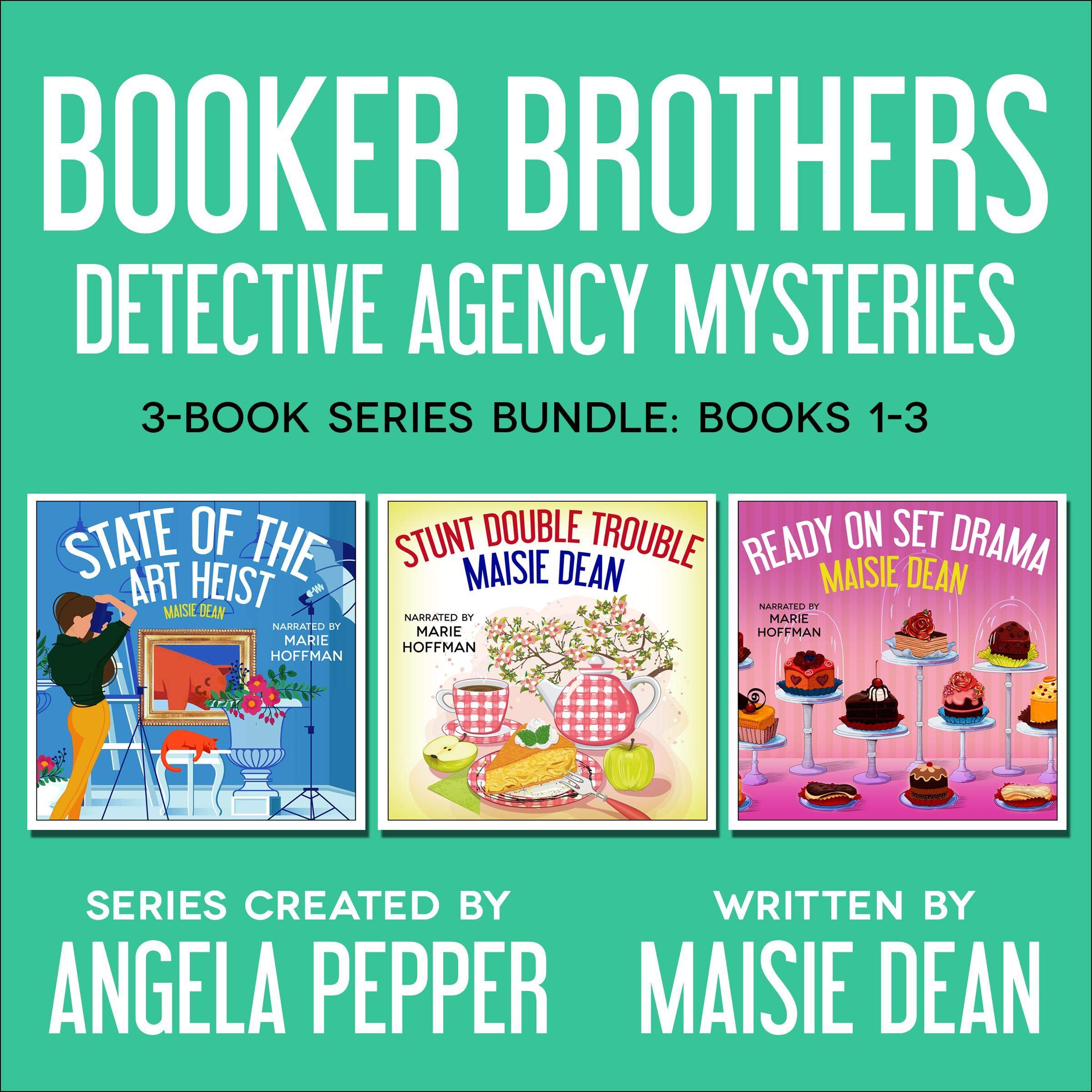 Cover art for Booker Brothers Detective Agency Mysteries: Cozy Mystery 3-Book Series Box Set
