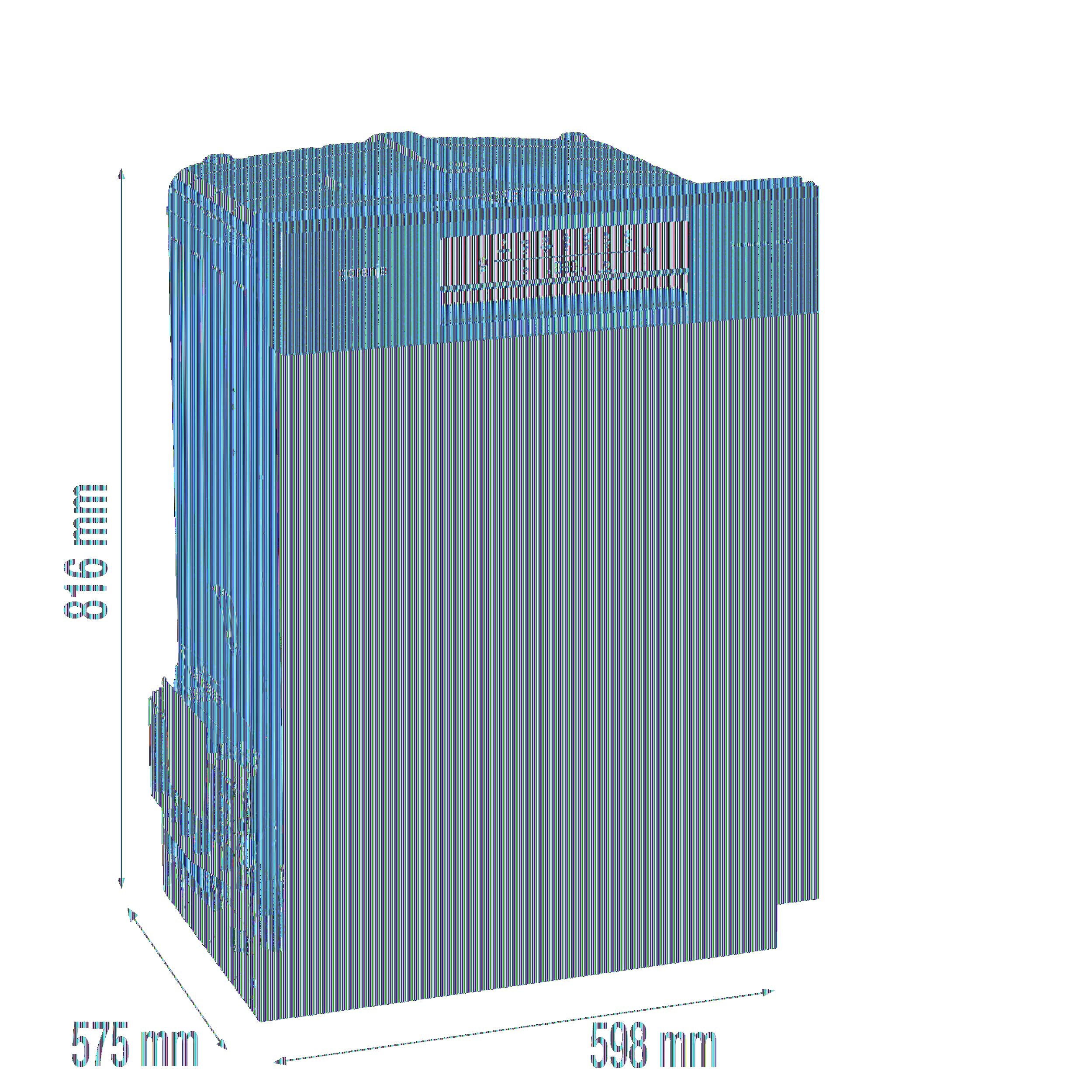 Gorenje GI643D91X Geschirrspüler/Einbaugerät/Integrierbar/60 breite/16 Maßgedecke/6 Programme/15 min SpeedWash/Intensivprogramm/ECO-Programm/Hygieneprogramm/EEK: D/Einbaumaße (HxBxT): 82 x 60 x 57,5cm