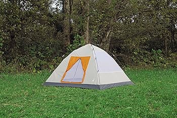 キャプテンスタッグ テント クレセントドーム テント 3人用 アウトドア 新品 クレセント 3人用ドームテント(アンバー) - アウトドア