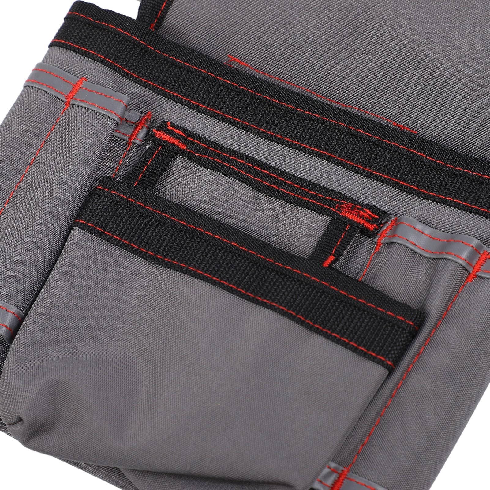 Bolsa de Herramientas para Cinturón, Oxford, con Correas Ajustables, para Electricistas y Trabajadores, Organizador de Herramientas Portátil