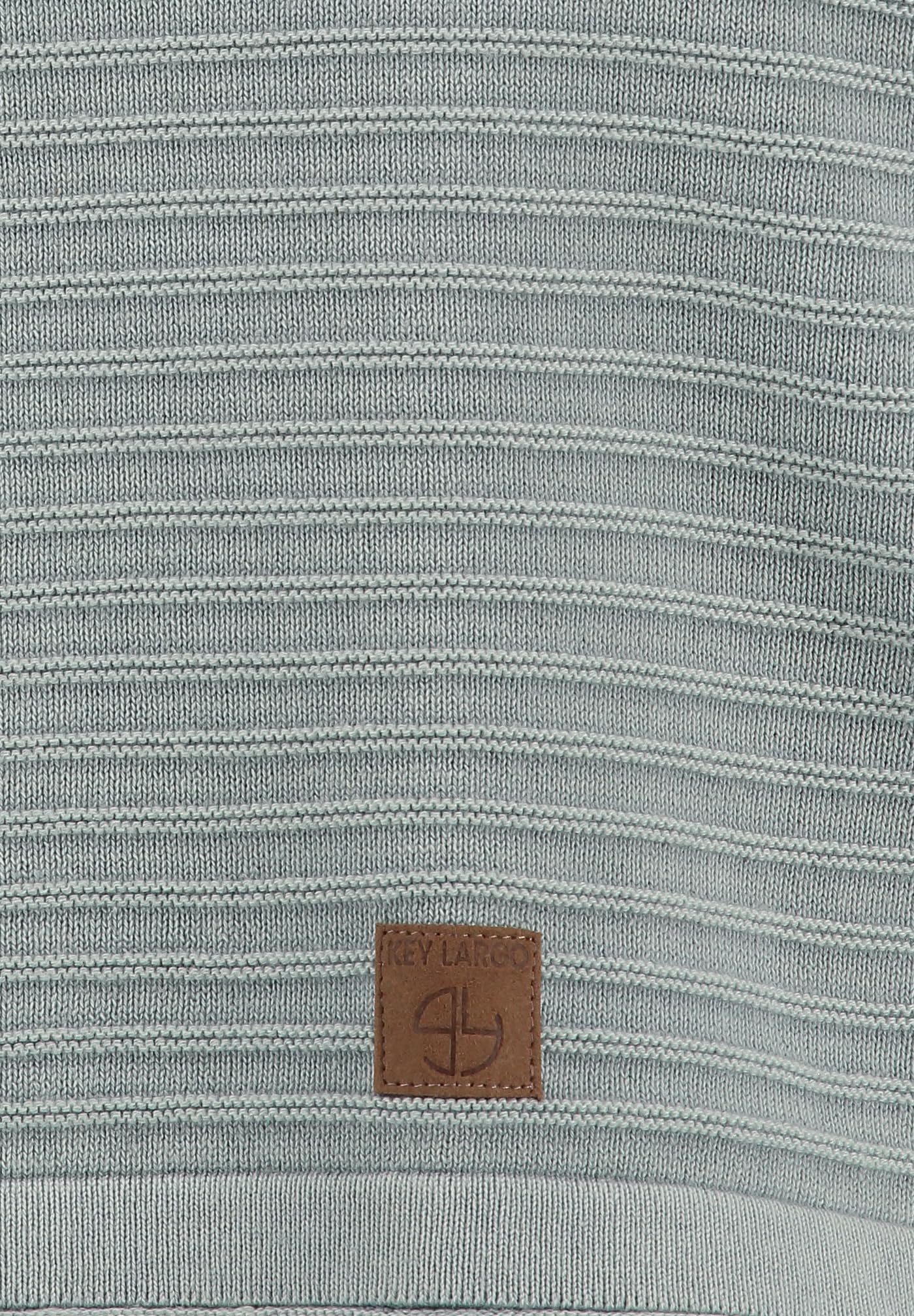 KEYLARGO Klmanuel okrągły sweter męski, Szałwia Green (1550), 3XL