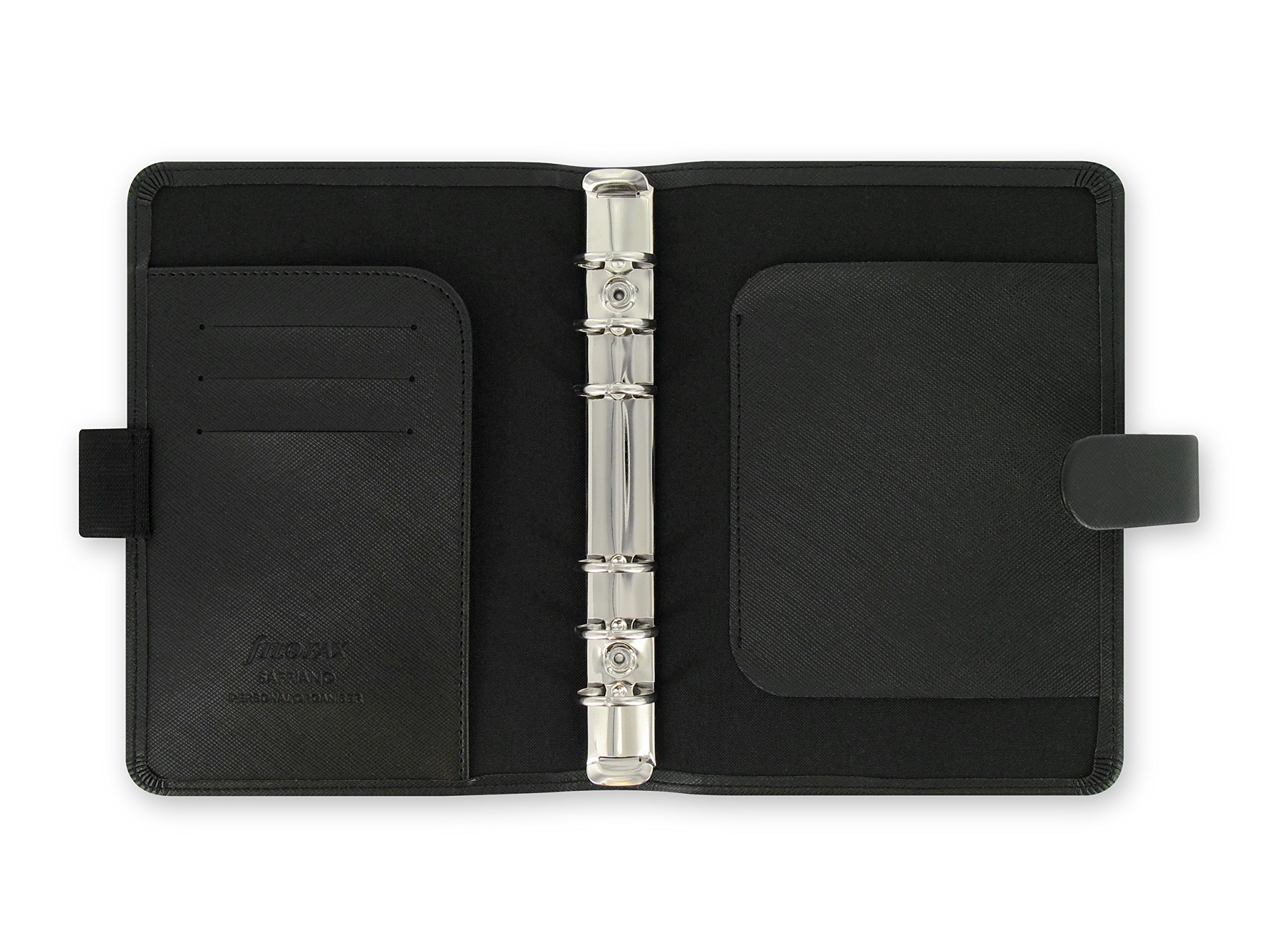 Filofax Saffiano Personal Organiser - Black - Image 2