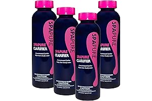 SpaPure Clarifier 16oz (4 Pack): Improve Water Clarity for an Enhanced Hot Tub Experience