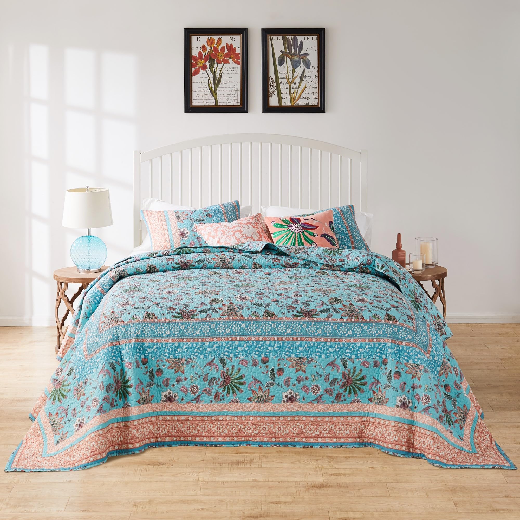 Set Biancheria Da Letto Barefoot Bungalow Carlie - 2 Pezzi, Righe