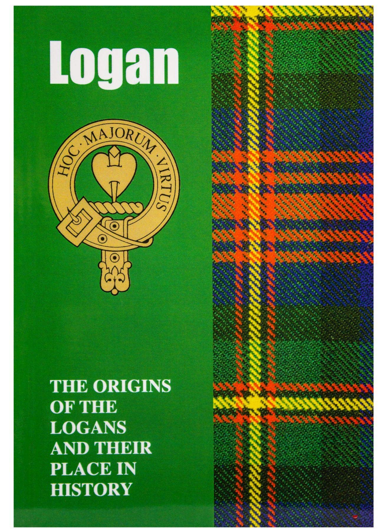 I LUV LTD Logan Ancestry Booklet Brief History of the Origins of the Scottish Clan Family History Gifts Clans of Scotland Mini Book