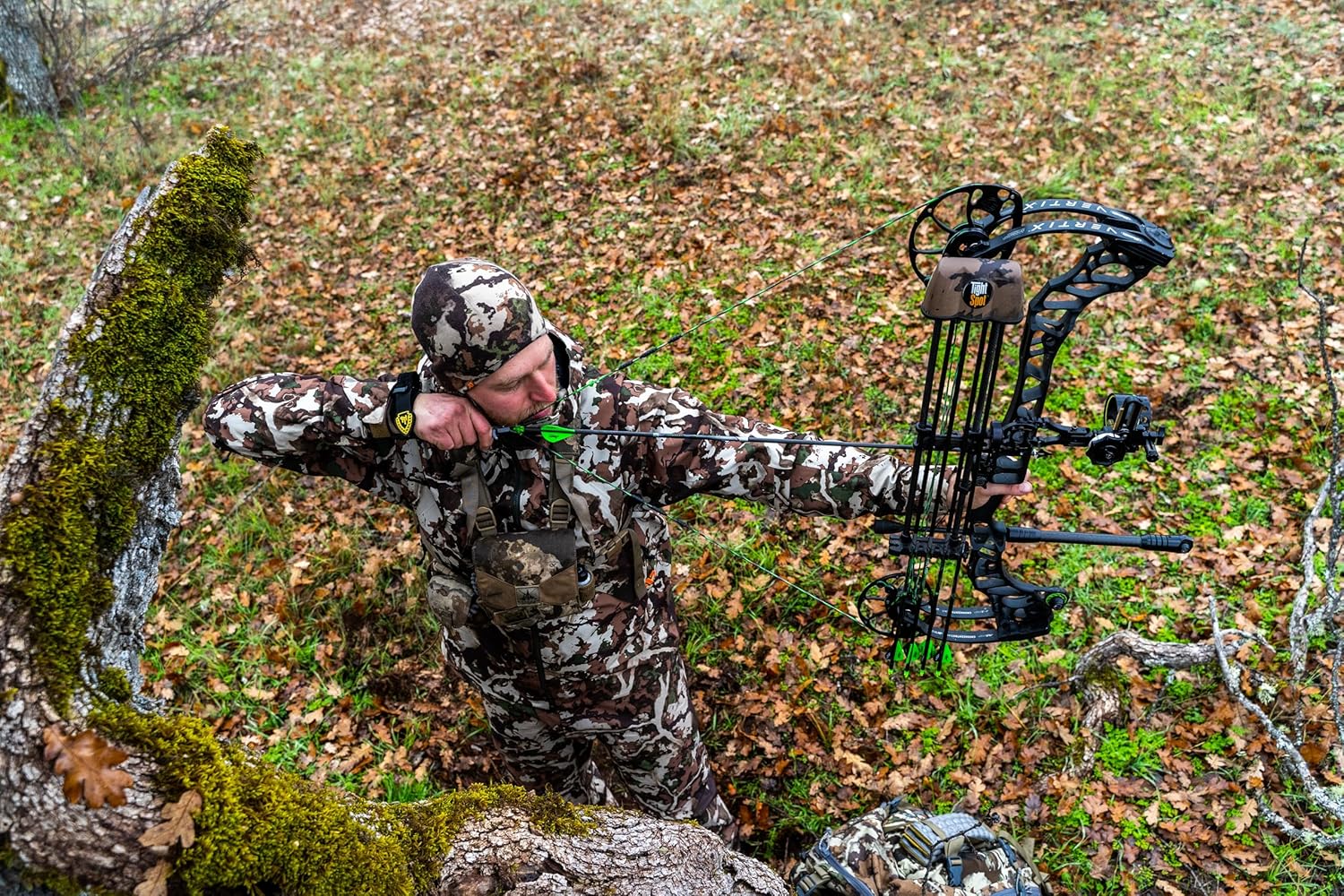 First Lite Kiln 250 Beanie - Midweight Warm Merino Wool Camo Hunting Hat