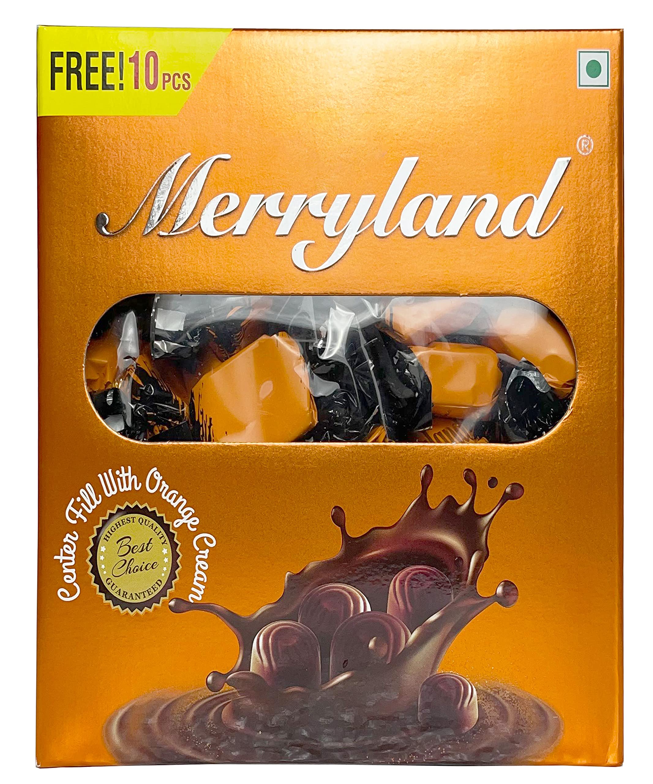 GODKA Merryland Chocolate Box - Center Filled With Orange Flavour