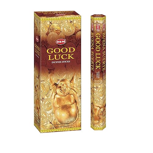 Good Luck - Caja de seis tubos de 0.71 oz - HEM Incense