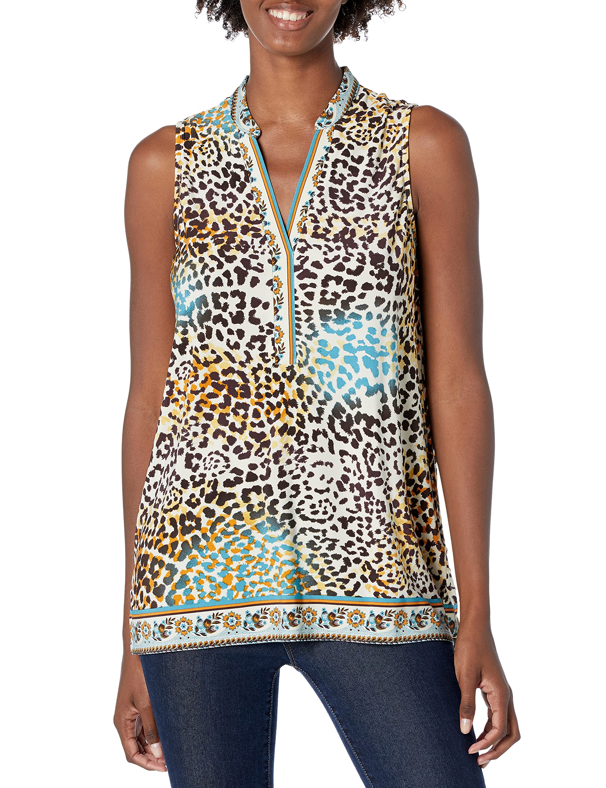 ECI New York Women's Sleeveless Top
