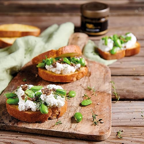 Vista 5 de Appennino Sal de trufa italiana de 3.5 onzas – Sal de trufa gourmet hecha con trufa negra real – Tuber Aestivum Vitt – Condimento especial de trufa