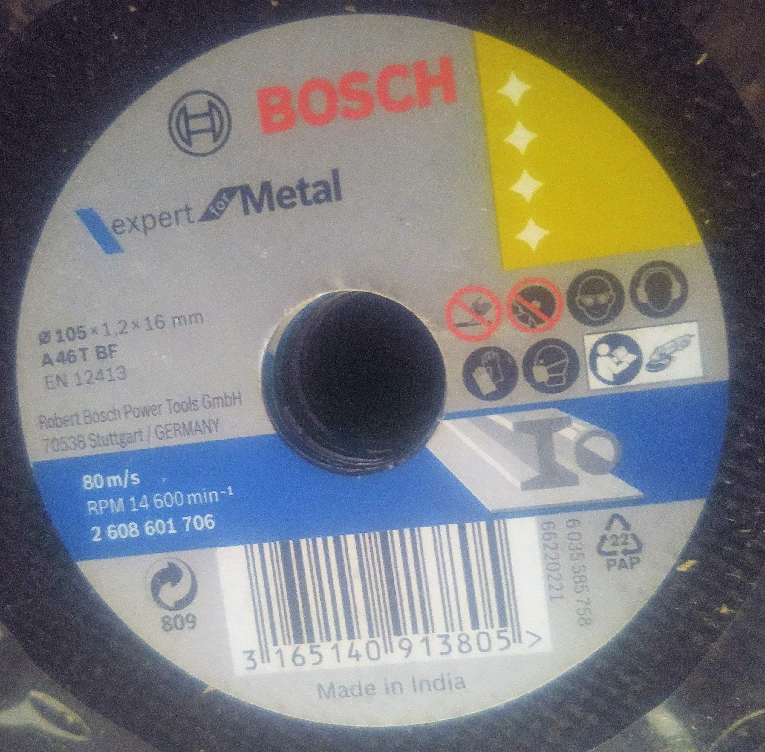 Bosch Cutting Wheel, 4-inch (105 x 1.2 x 16 mm, 50) (B07FZ743TJ) Amazon Price History, Amazon Price Tracker