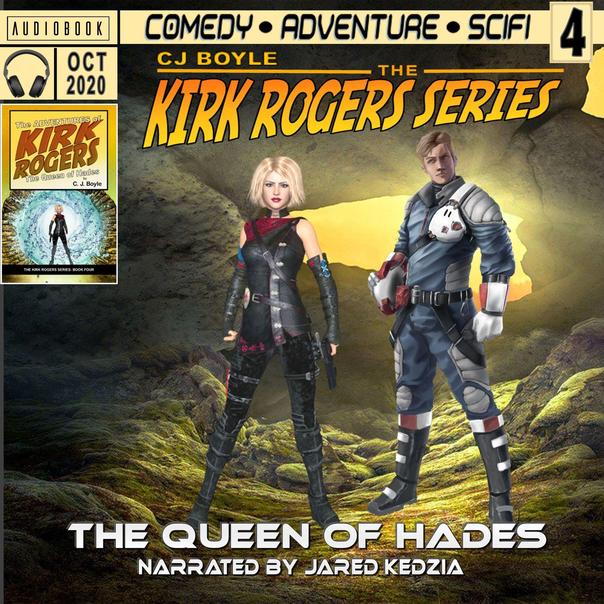 Cover art for The Adventures of Kirk Rogers and The Queen of Hades