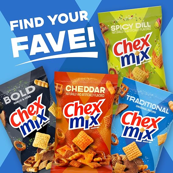Chex Mix Traditional Savoury Snack Mix 8oz