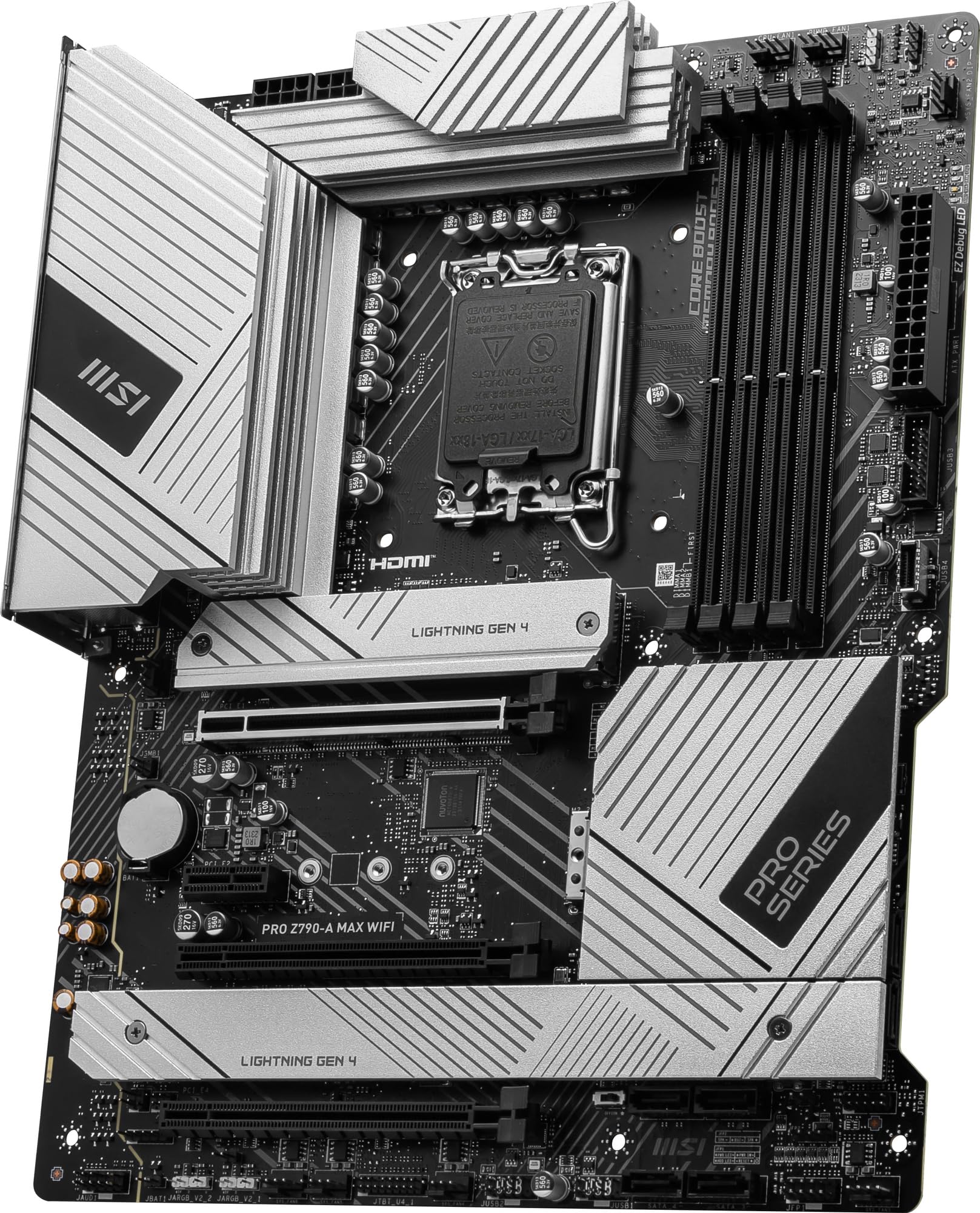 MSI PRO Z790-A MAX WiFi 14. / 13/12. Generation Intel LGA1700 Core