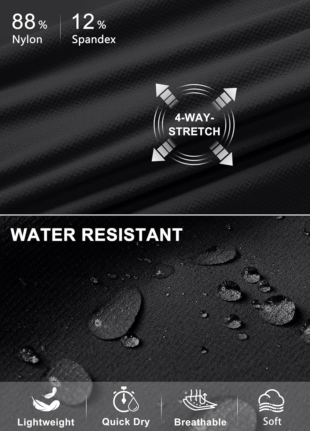 Libin Women's Capri Pants Lightweight Wide Leg Business Casual Pants Lounge Work Travel Hiking Walking with Pockets - Image 5