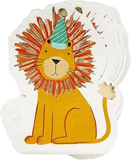 Party Animal Die Cut Lunch Napkins, 20 count(Pack of 1) (TW7-25362DC)