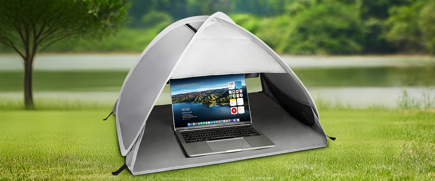 Laptop Tent - Laptop Sun Shade