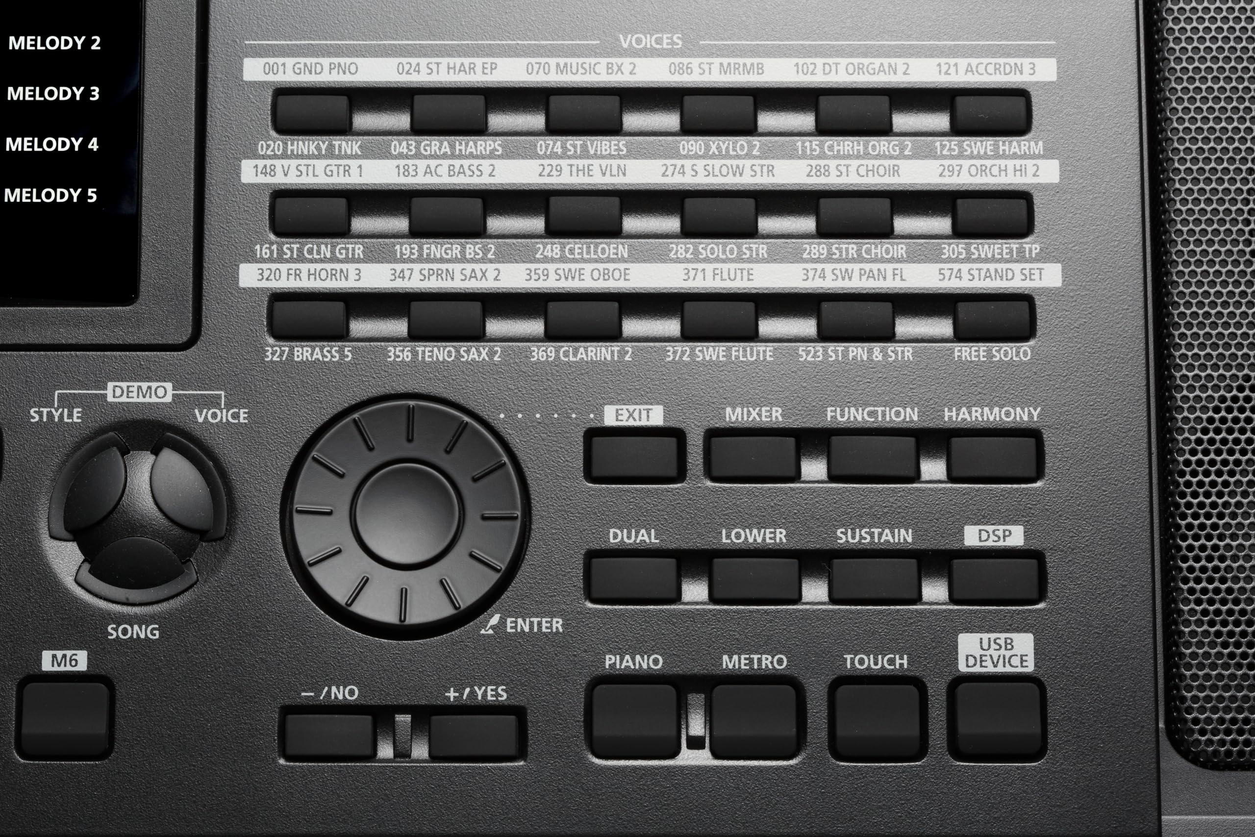 Kurzweil KP200, Arranger Keyboard, 61 leichtgewichtete Tasten mit Anschlagdynamik