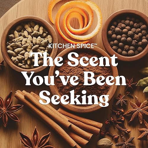 Miniatura 2 de Yankee Candle Kitchen Spice - Vela con aroma de especias de cocina, frasco grande de 20 onzas con 2 mechas, más de 60 horas de tiempo de combustión