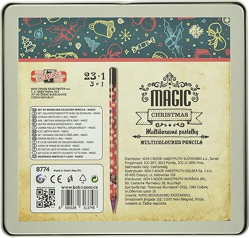 Miniatura 2 de Koh-I-Noor 8774024005PL - Juego de lápices mágicos sin madera
