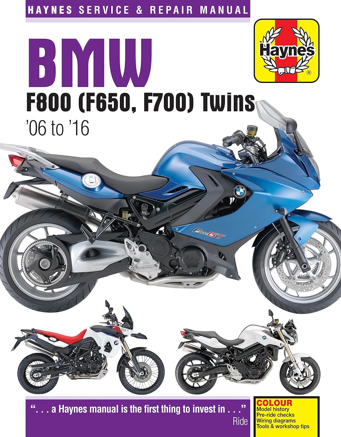 HAYNES MANUAL BMW 06/10 M4872