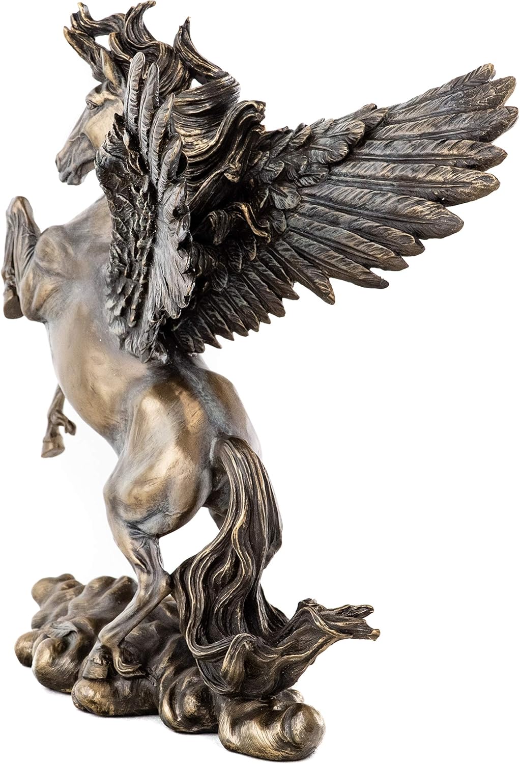Onе-Dау Sаlе: Uр tо 50% оƒƒ Top Collection Greek Pegasus Statue -Flying Horse Sculpture in Premium Cold Cast Bronze- 10.5-inch Collectible Home Decor Figurine