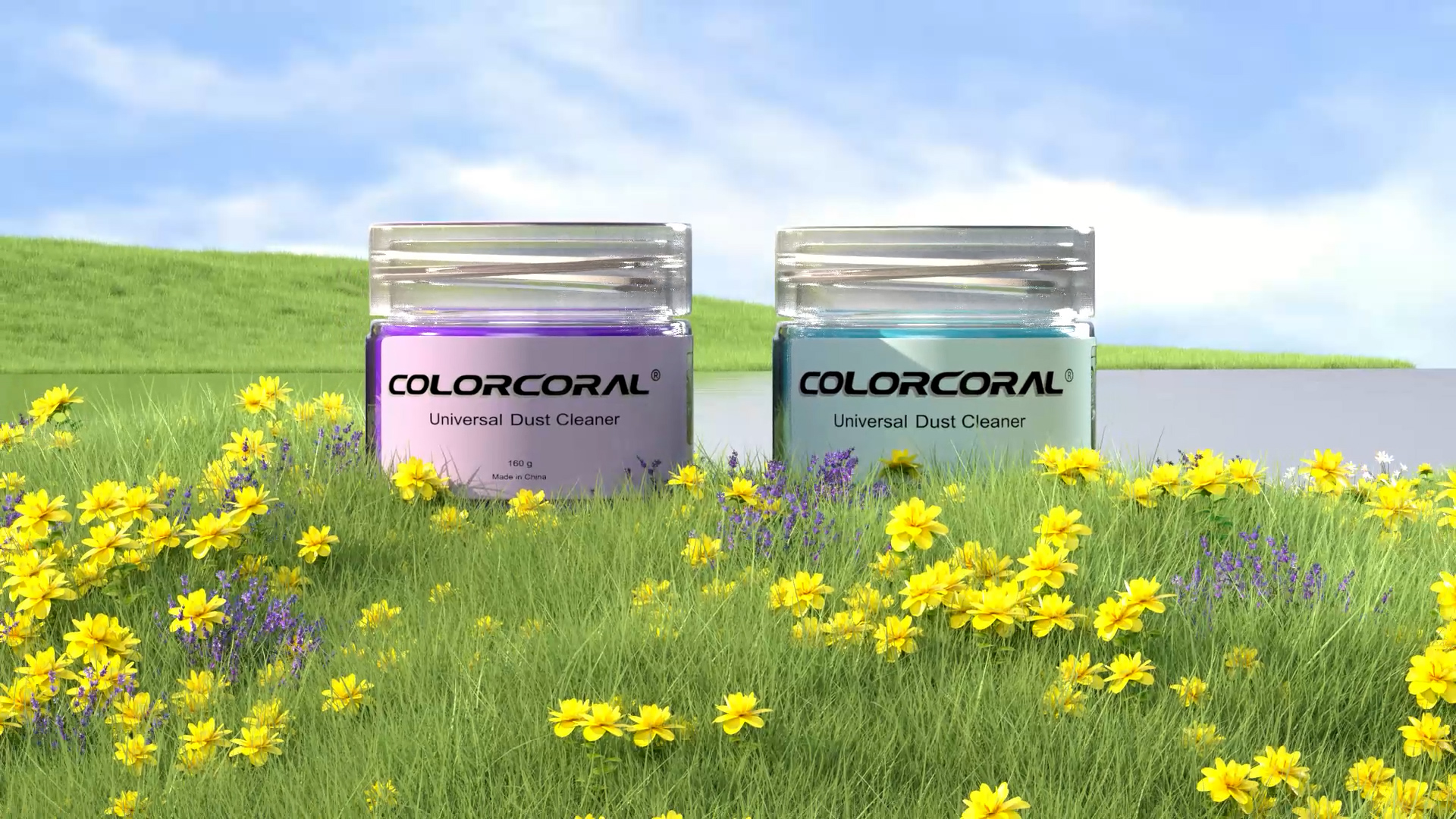 Amazon.com: ColorCoral 2Pack Car Cleaning Gel Universal Dust