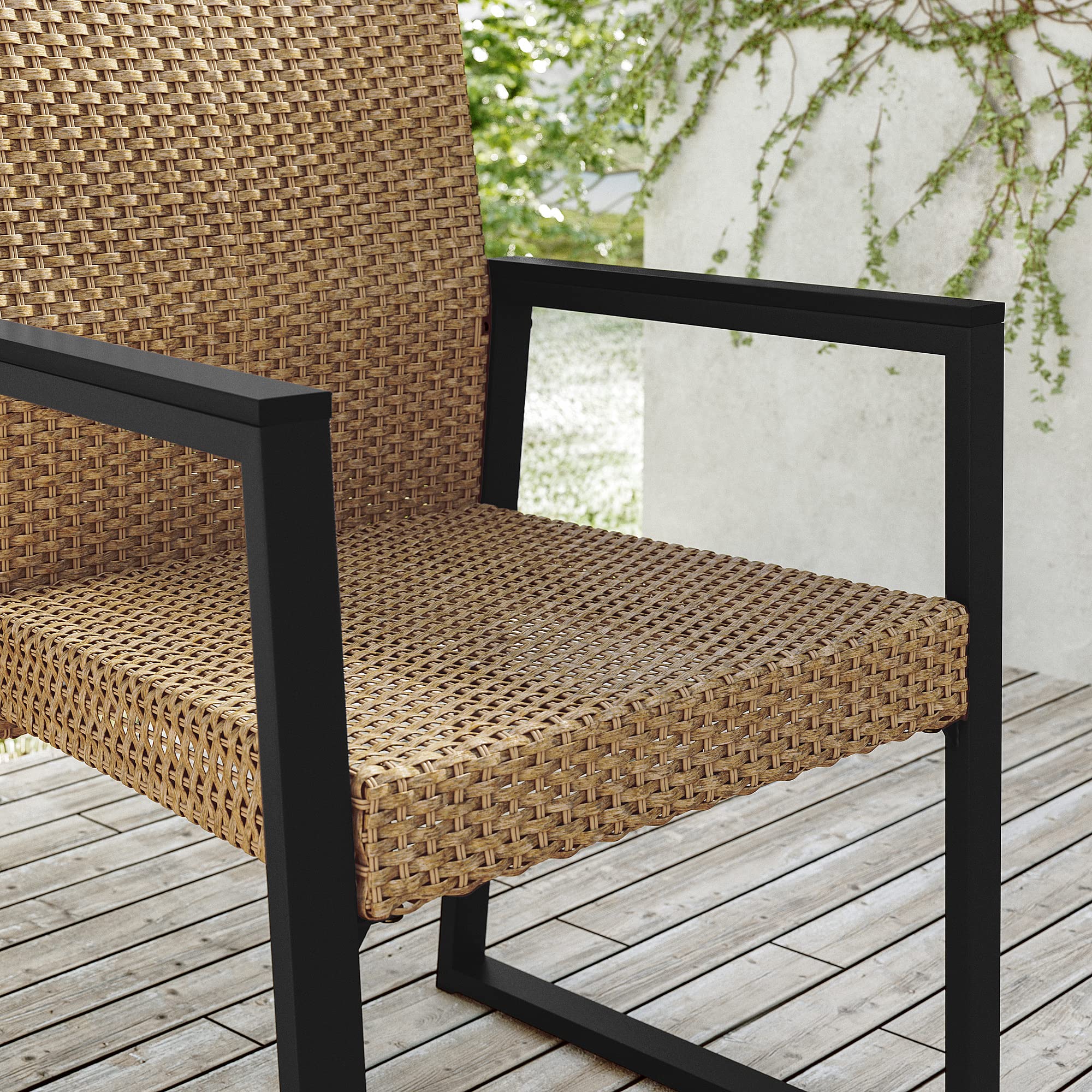 Ikea Silla VÄRMANSÖ, exterior, marrón