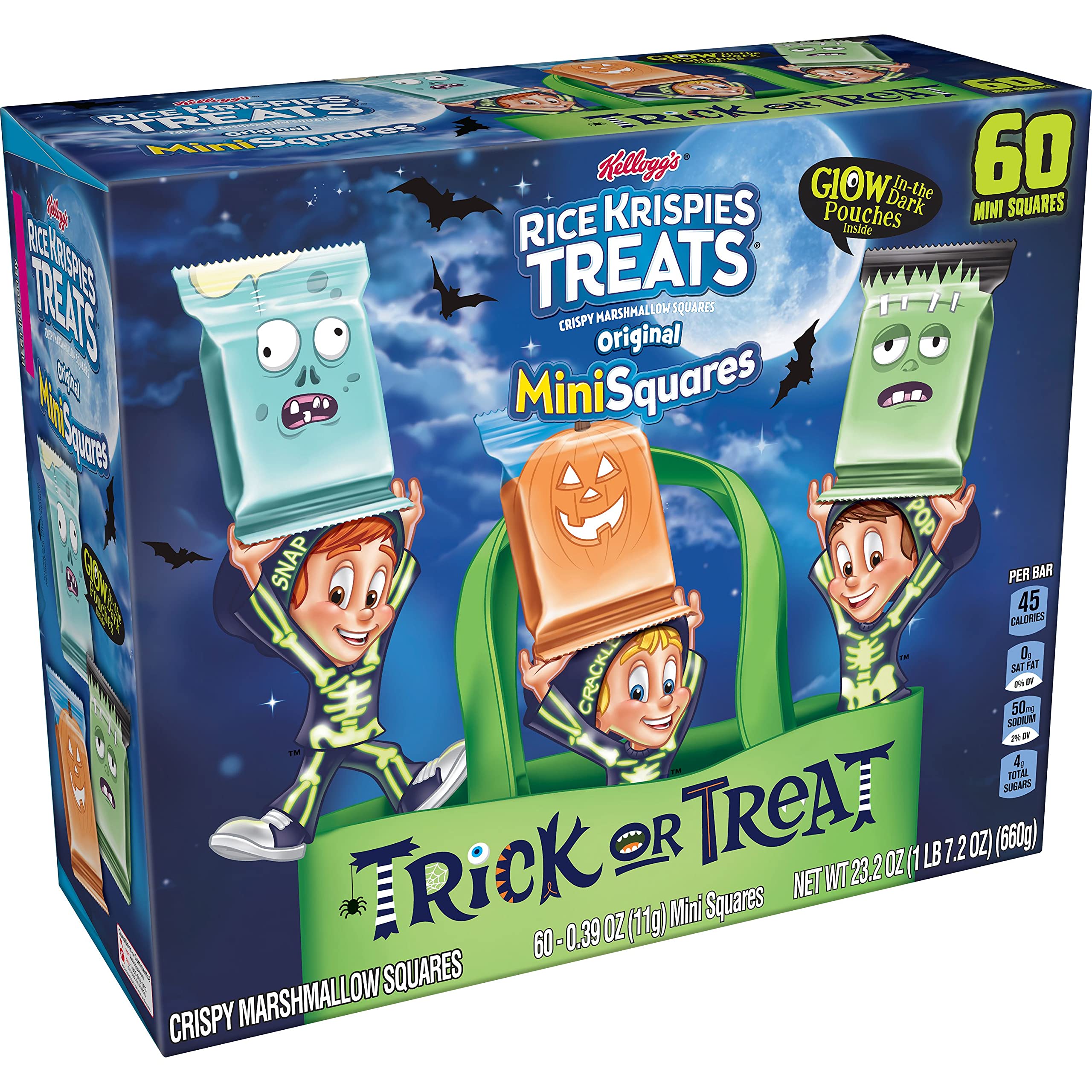 Rice Krispies Treats Mini Marshmallow Snack Bars, Kids Snacks
