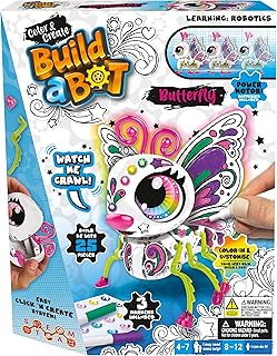 Build a Bot Color & Create Medium Butterfly - Build Your Own Robotic Pet - Color & Customize