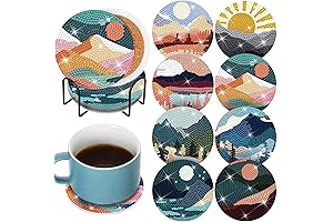 Sunnyray Diamond Painting Coasters for Beginners