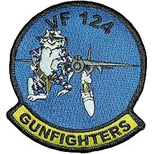 VF-124 Gunfighters Squadron Patch Sew on, 4"