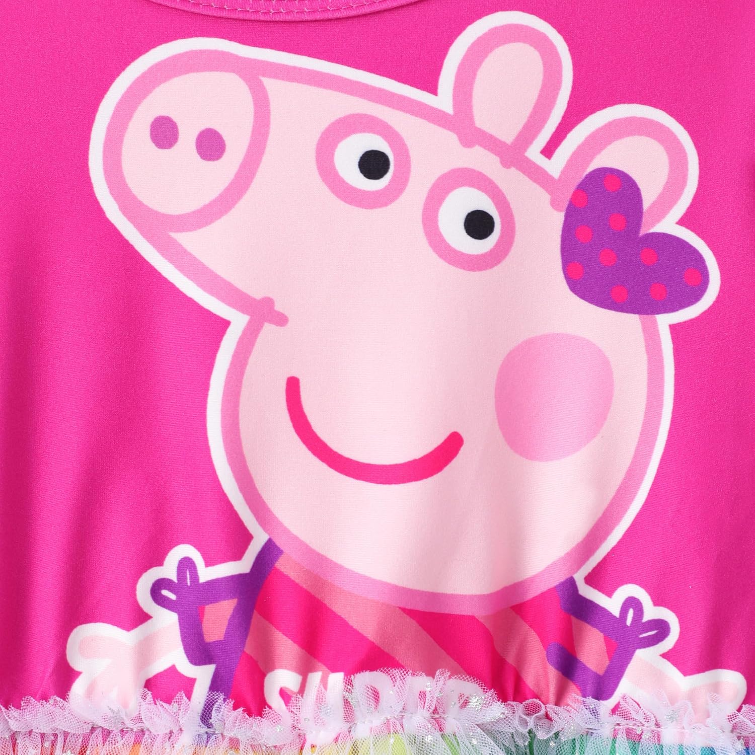 Peppa Pig Toddler Girls Dress Tutu Princess Dresses for Birthday Party 2-6T