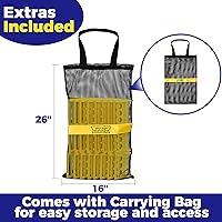 Vista 7 de Paquete de 24 Protectores de Esquina de Borde con Estuche de Transporte para Envío de Carga de Camión de Plataforma - Protectores de Plástico