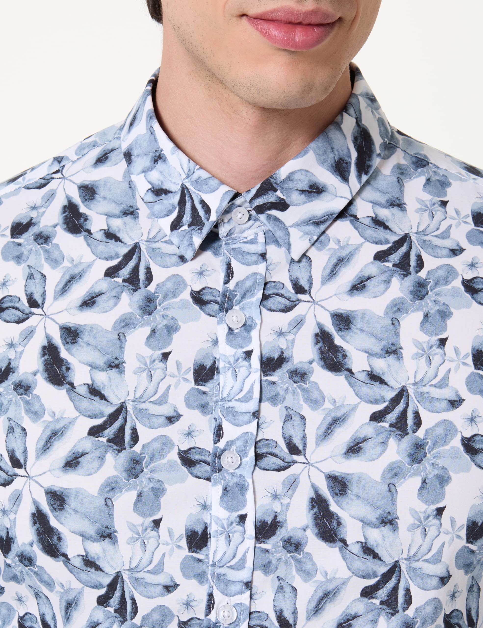Teddy Smith C-Axel Ml Camisa de Vestir Hombre
