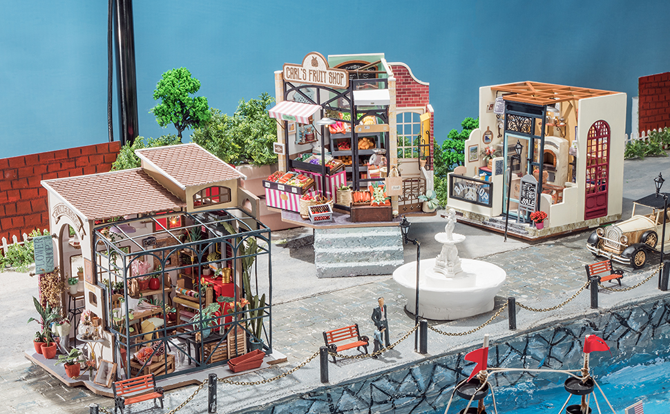 Rolife DIY Miniatur Haus Puppenhaus Kit HolzHaus Modell für Mädchen und Jungen Kinder 14+ Jahre Alt – Bild 8