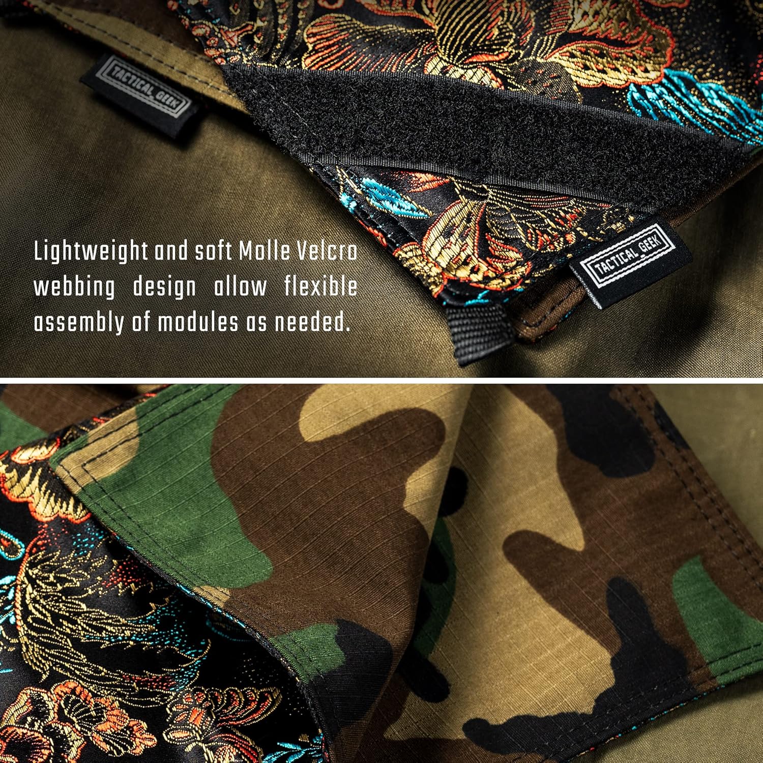 TACTICAL_GEEK PCB5 Minimalist Fashion Handkerchief, EDC Gadgets Display Handkerchief, Spill-Resistant Handkerchief, Portable Multiple Surfaces Handk - Image 4