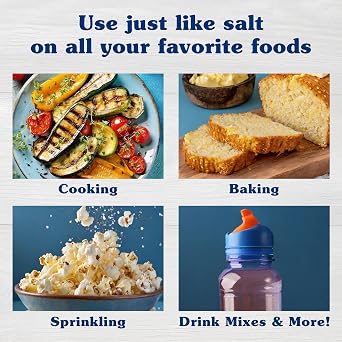 Nu-Salt Sodium-Free Salt Substitute, 3oz Shaker Bottle (Pack of 3)