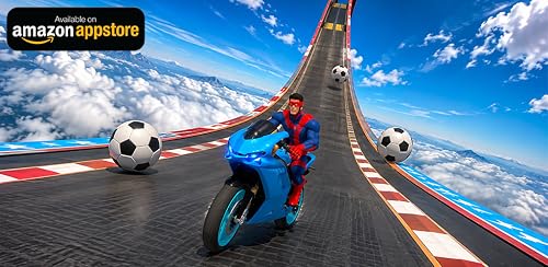 Miniatura 9 de Superhéroe Complicado Bicicleta Carrera Juegos De Niños , Araña Héroe Motor Bicicleta Carreras Juegos 3d, Imposible Mega Rampa Bicicleta Truco Juegos, Superhéroe Bicicleta Juegos Motocicleta Juegos