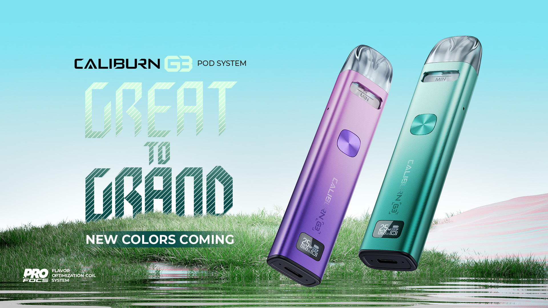 UWELL CALIBURN G3 Vape Kit, Vapes Rechargeable, Refillable Vape Pen,  Nicotine Free Ecigs Full Kit(Pastel Pink): Amazon.co.uk: Electronics & Photo