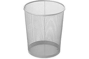 Rubbermaid Commercial Concept Mesh Metal Bedroom Trash Can