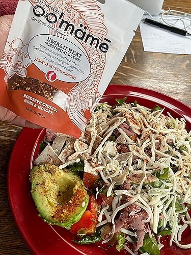 Miniatura 7 de OO'mäm Umami Heat Seasoning Blend (bolsa de 2 onzas)  Mezcla de polvo premium de Umami, chiles, jengibre y cítricos  Condimento de estilo japonés
