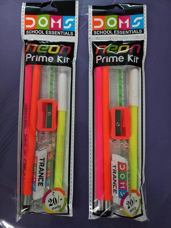 Doms Neon Prime Kit Best for Gift - Pack of 20