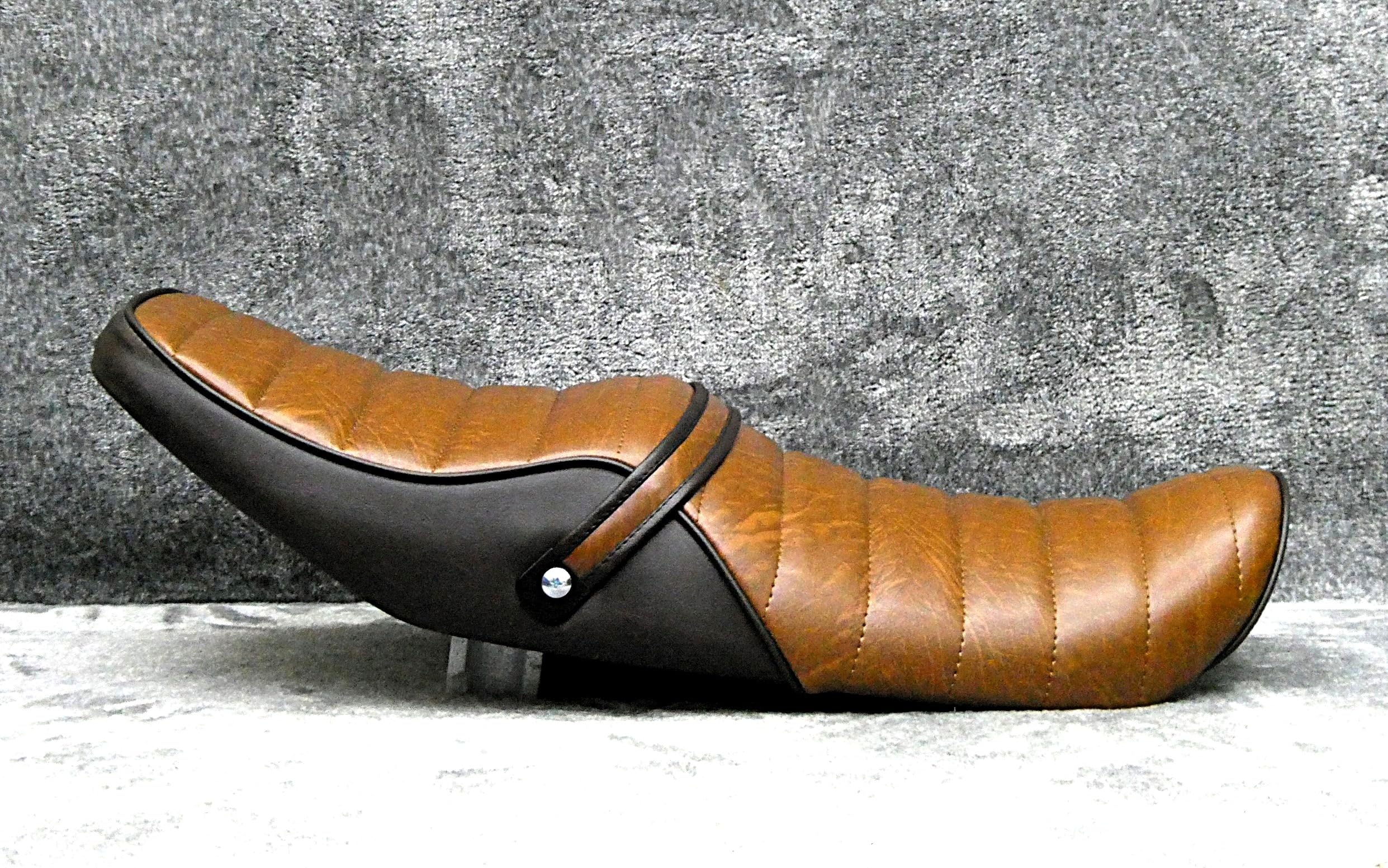 Amazon | ZRX400 タックロール シート (茶レザー ツートン)/ZRX2