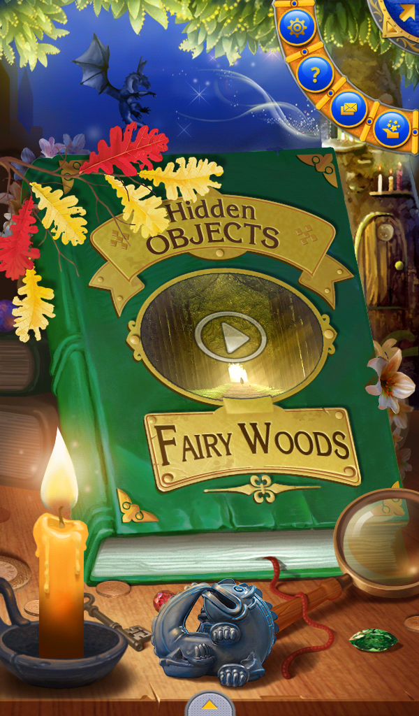 Hidden Objects Fairy Woods & 3 puzzle games - App on Amazon Appstore