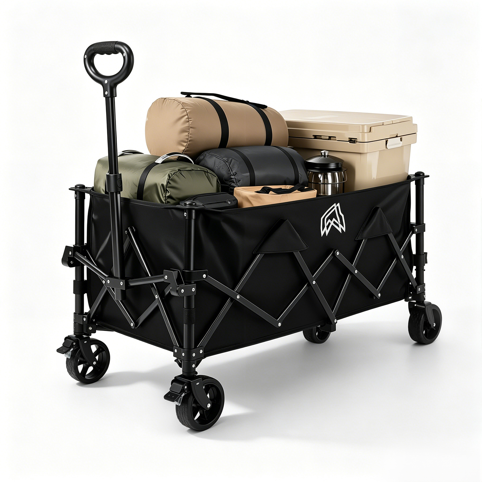 Amazon.co.jp: キャリーワゴン アウトドアワゴン 大容量 200L 耐荷重