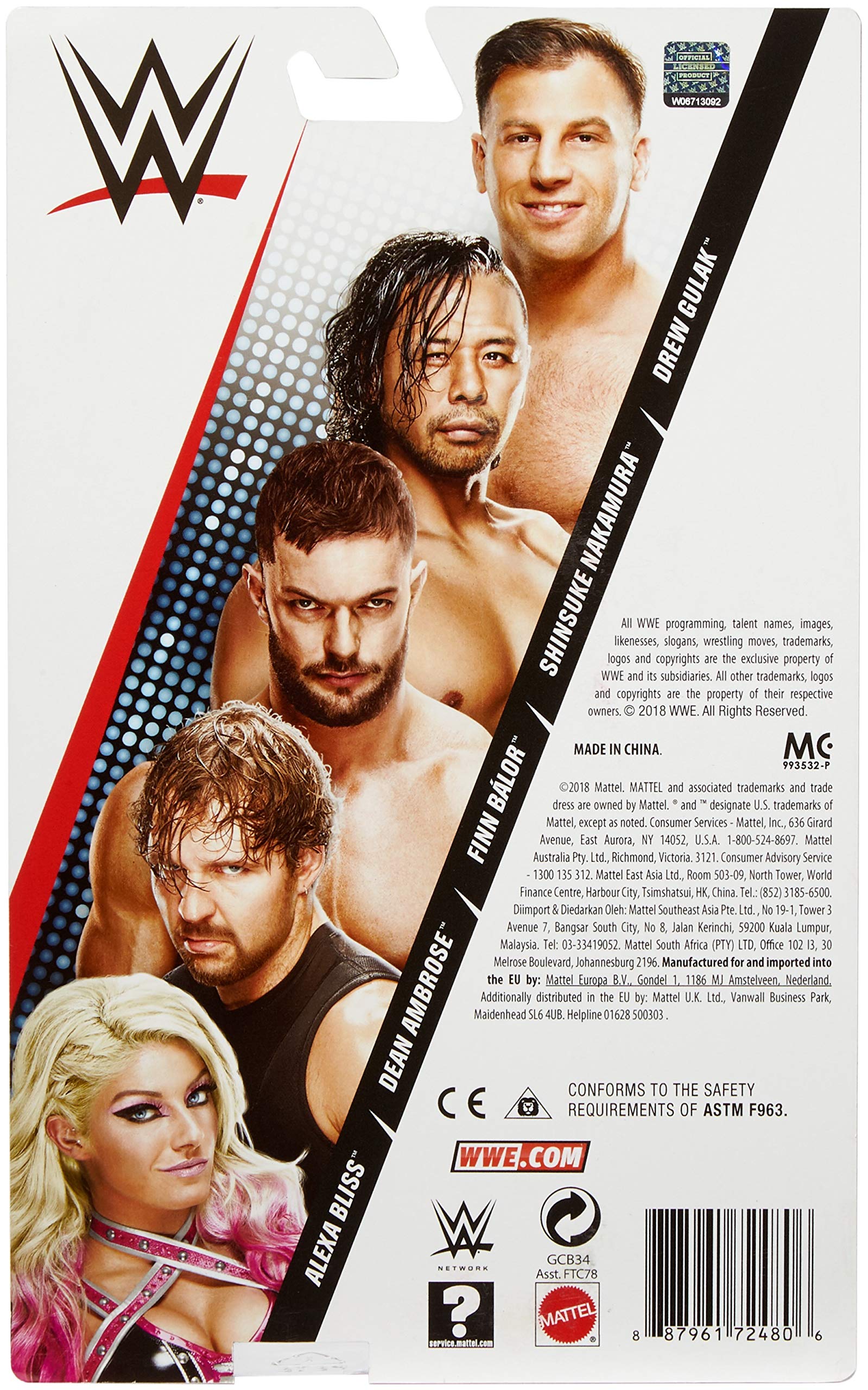 Amazon | WWE ベーシック アクションフィギュア WAVE91/中邑 真輔